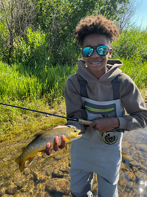 ice fishing trip